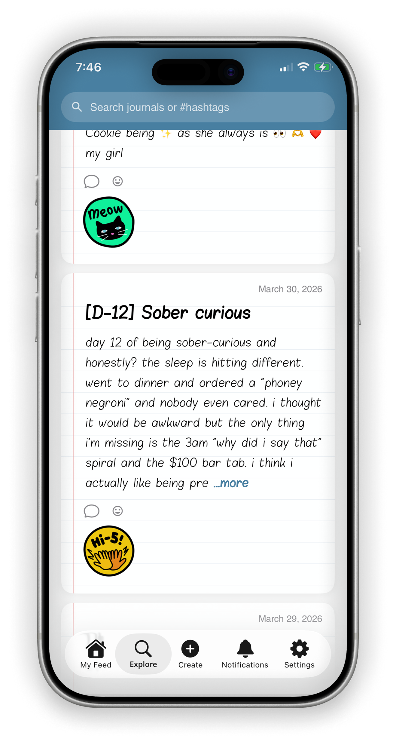 Curated expression